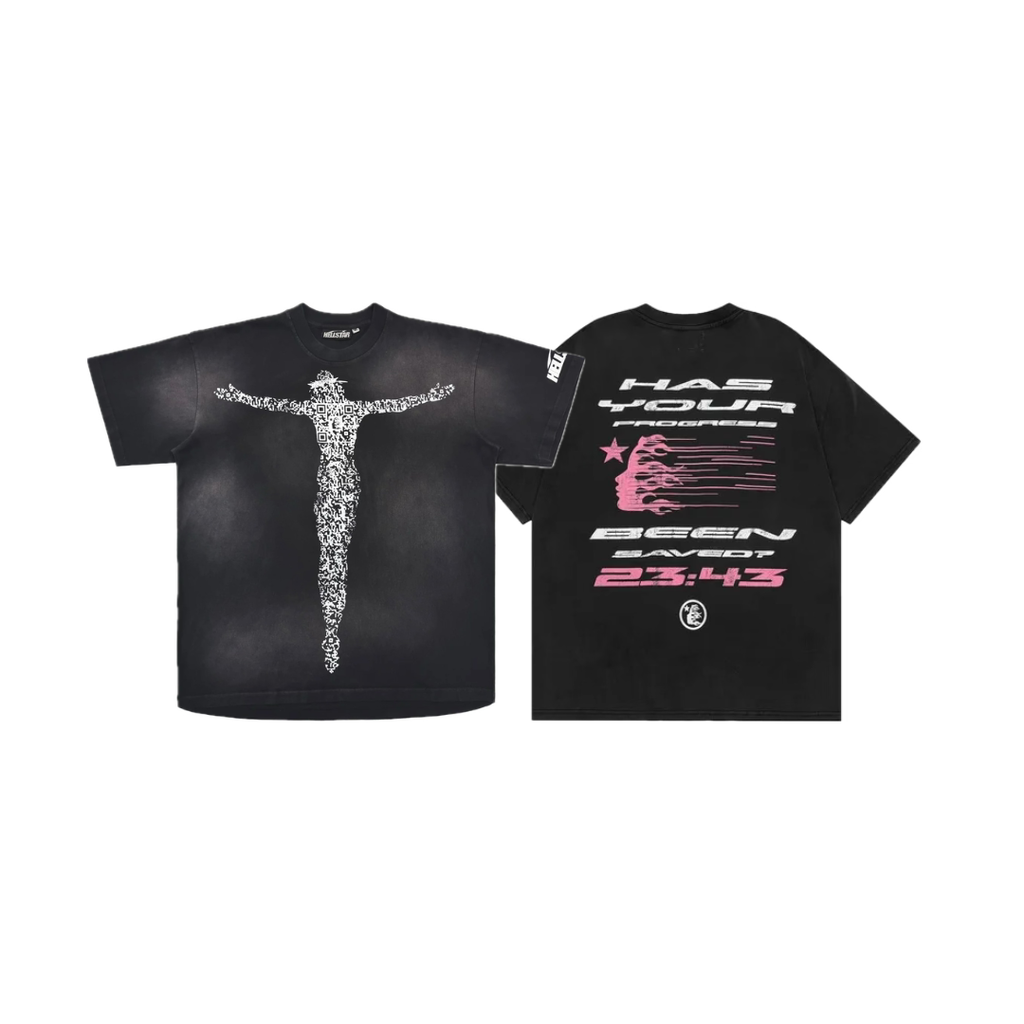 Hellstar Jesus Tee Pink