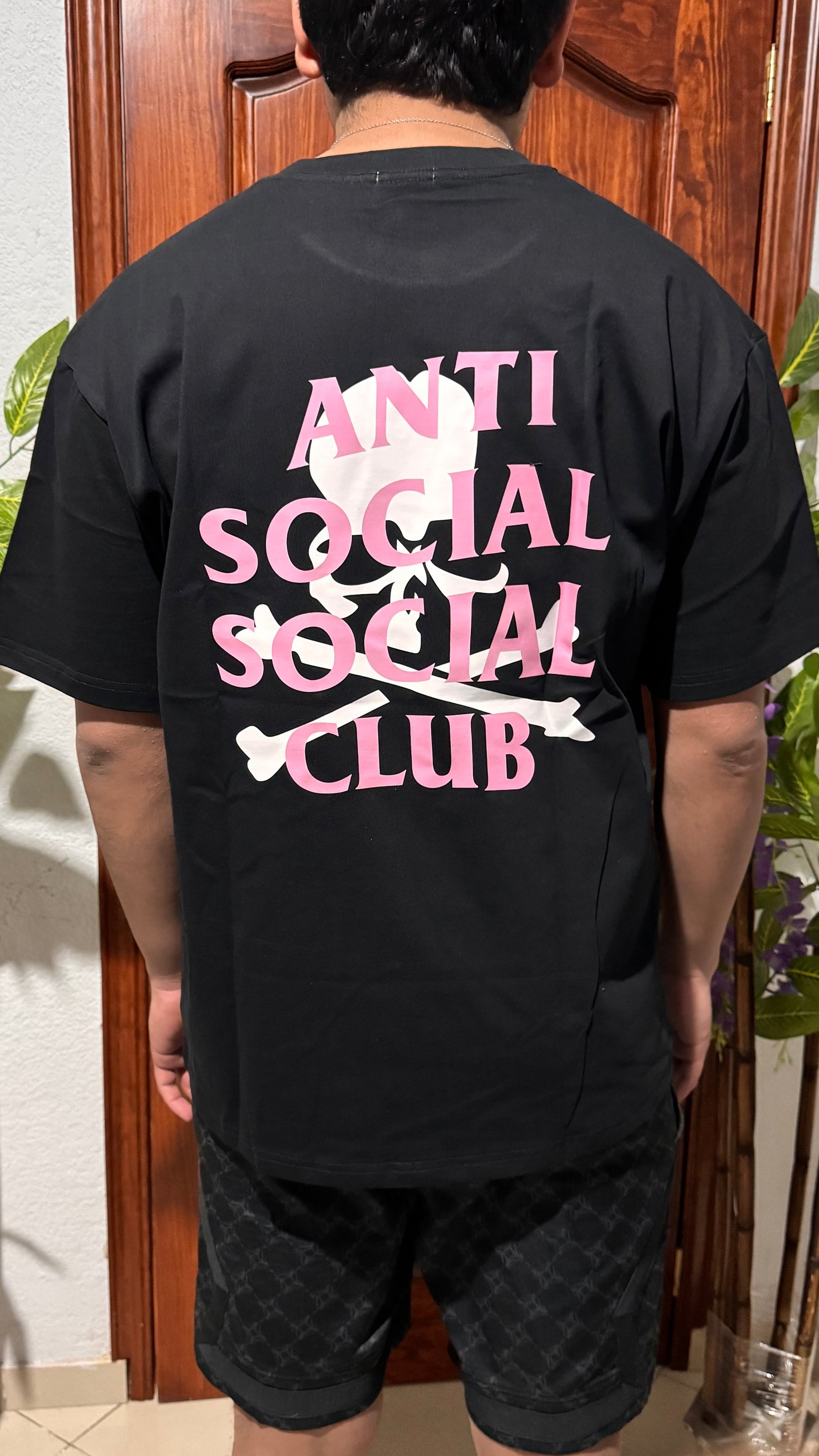 Anti Social Social club Pink/Black