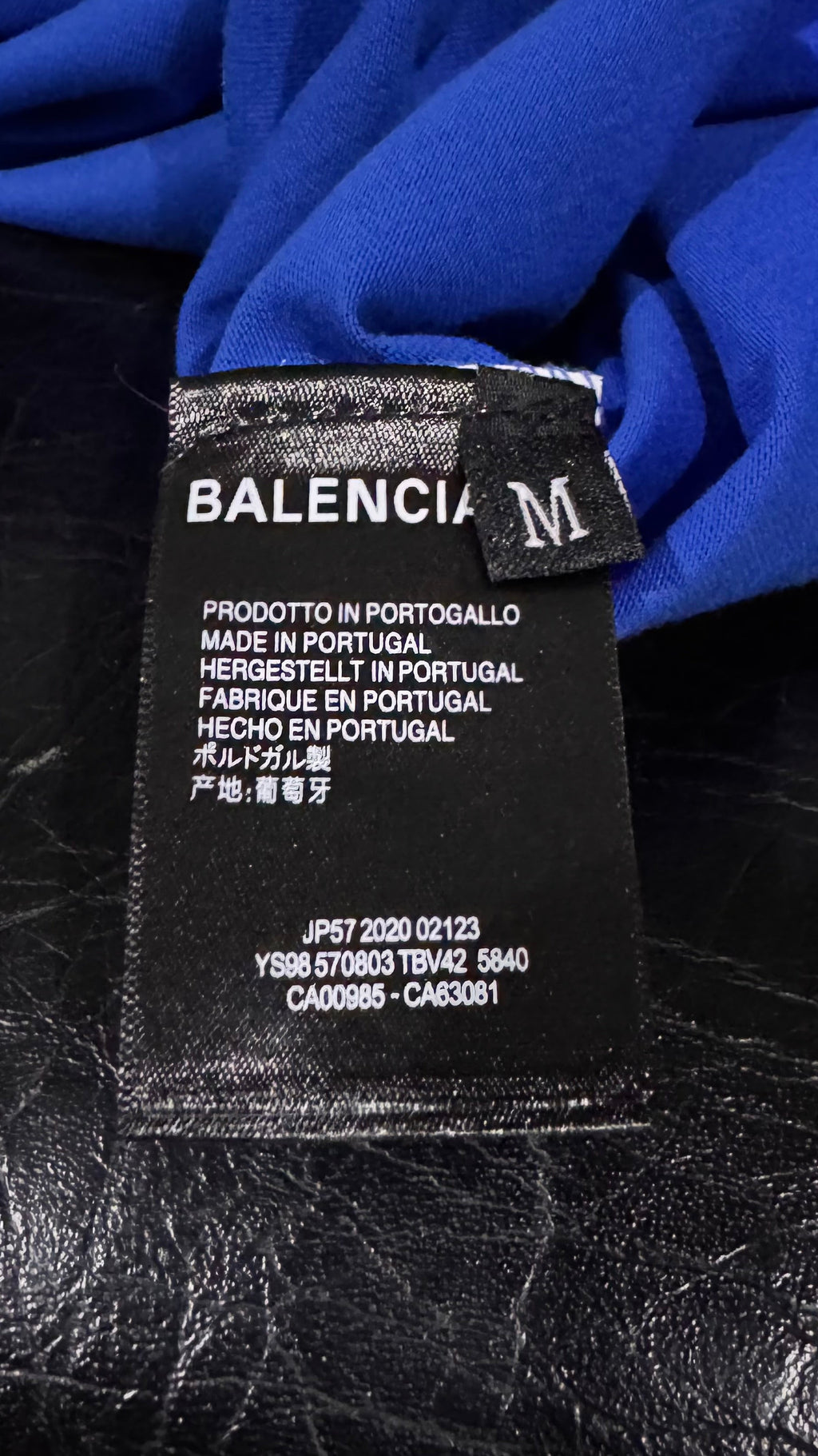 Balenciaga Blue Tee