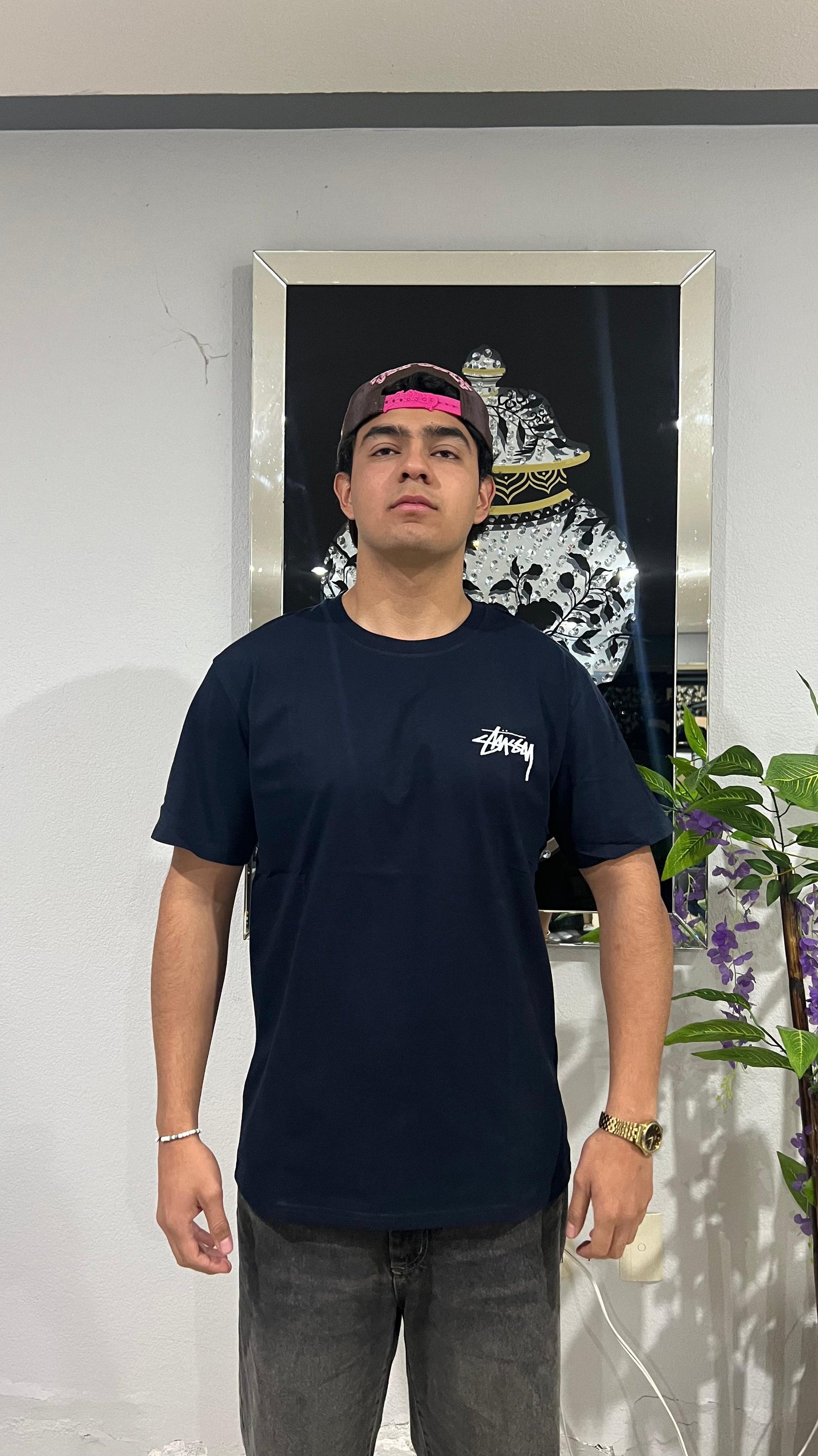 Stussy Tee Diamond Black