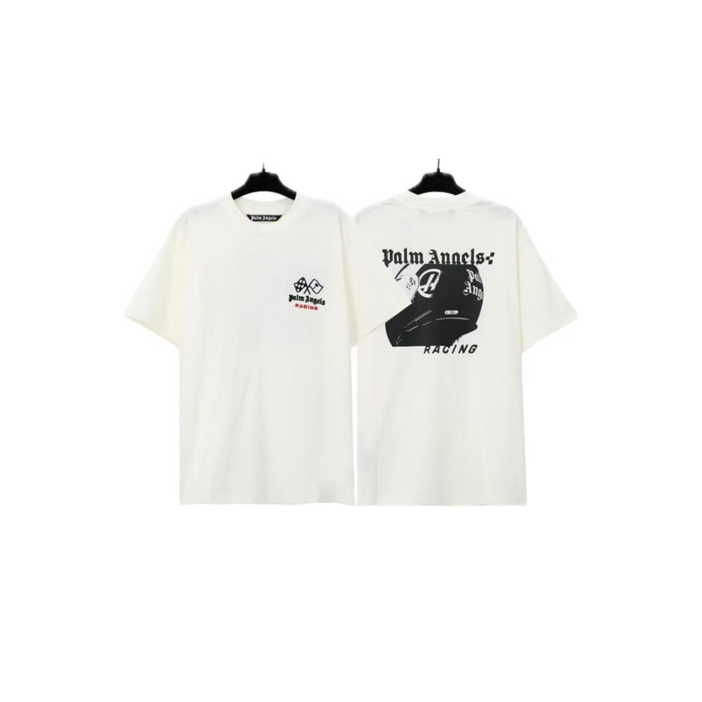 Palm Angels Racing White