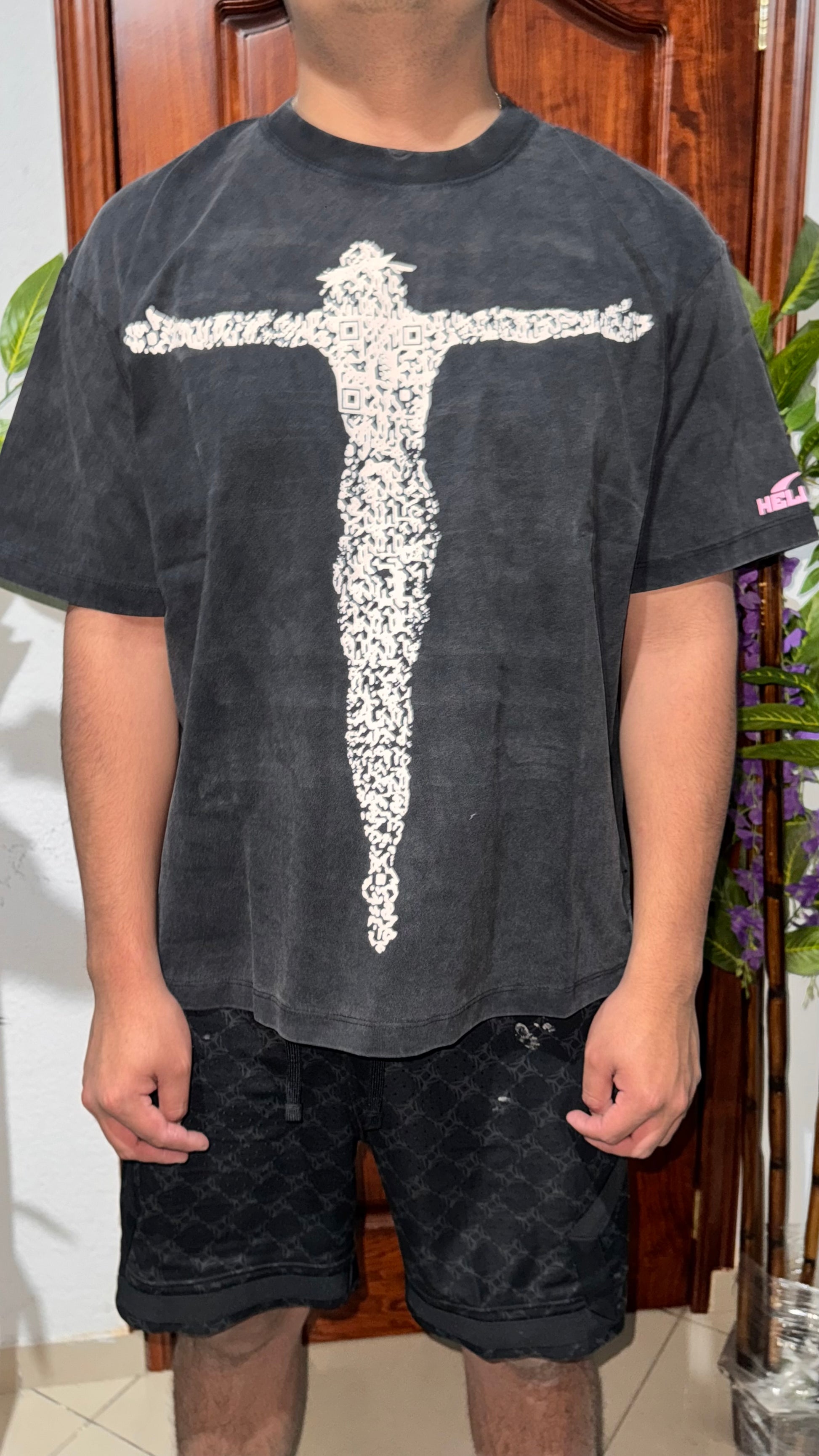 Hellstar Jesus Tee Pink