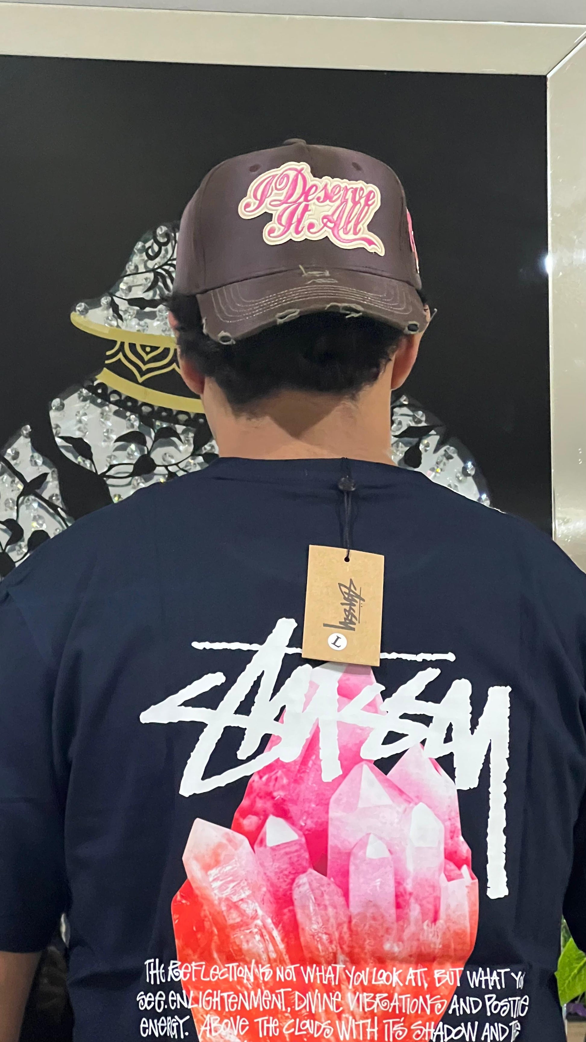 Stussy Tee Diamond Black