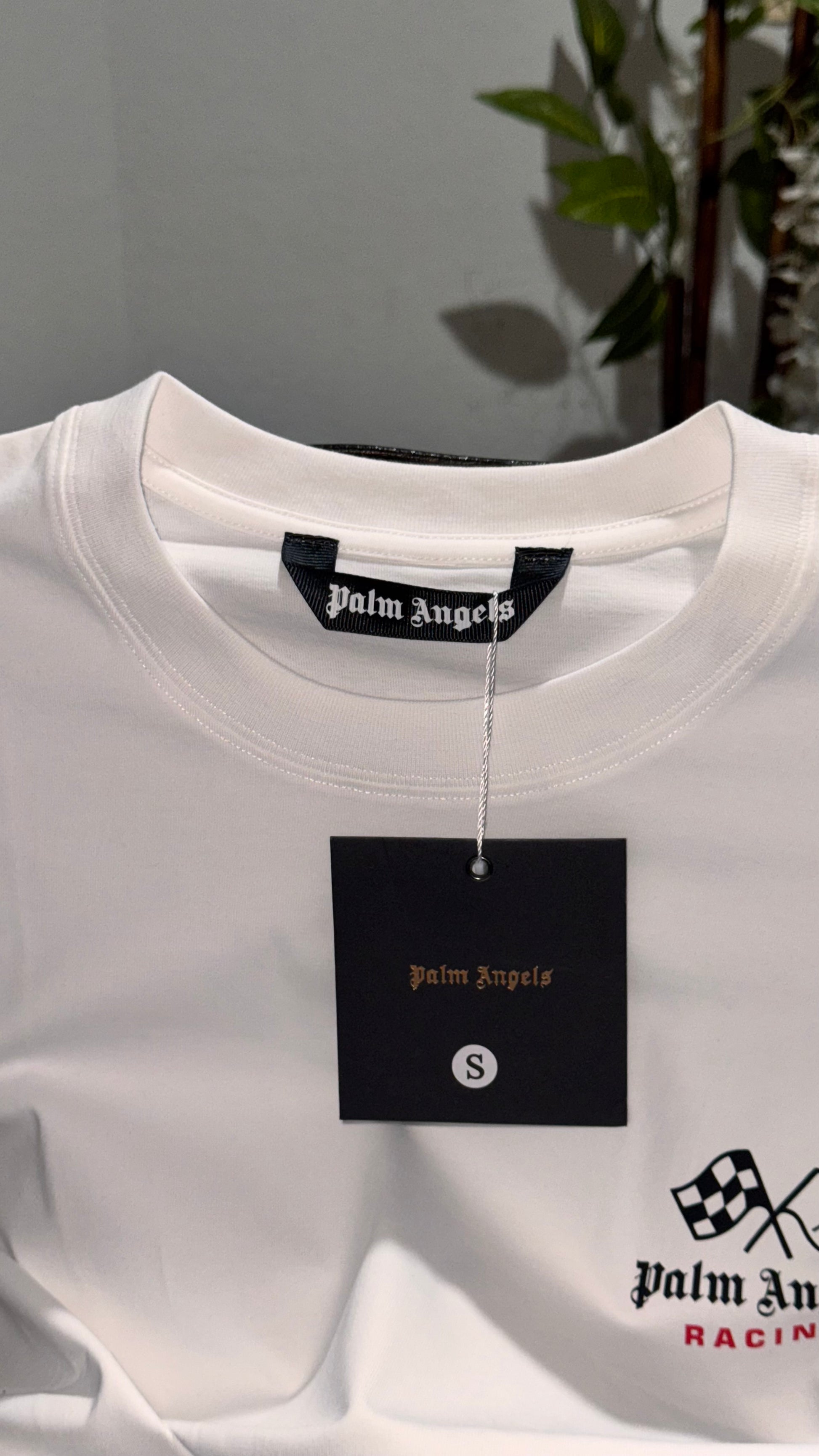 Palm Angels Racing White