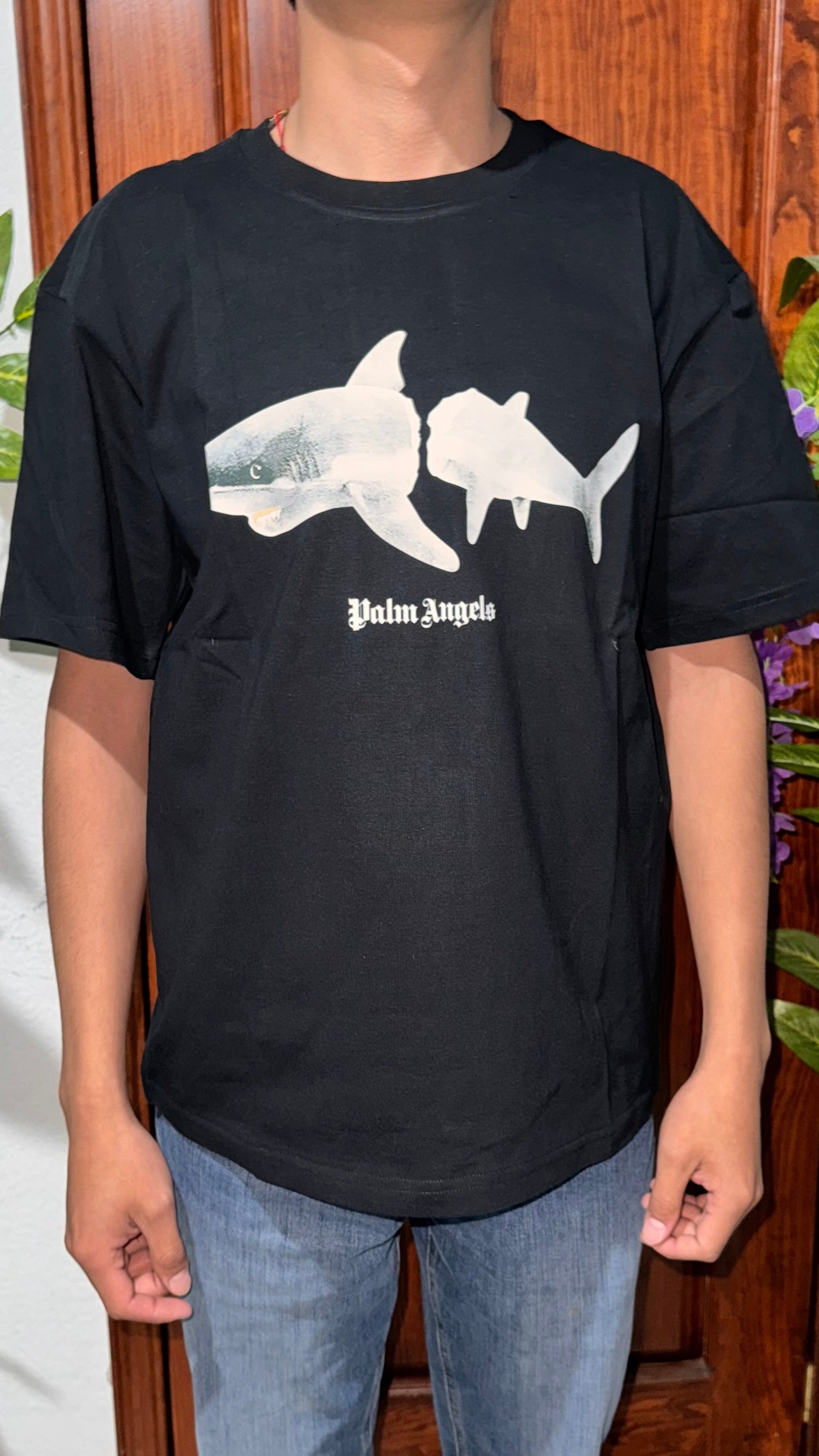 Palm Angels Shark Black