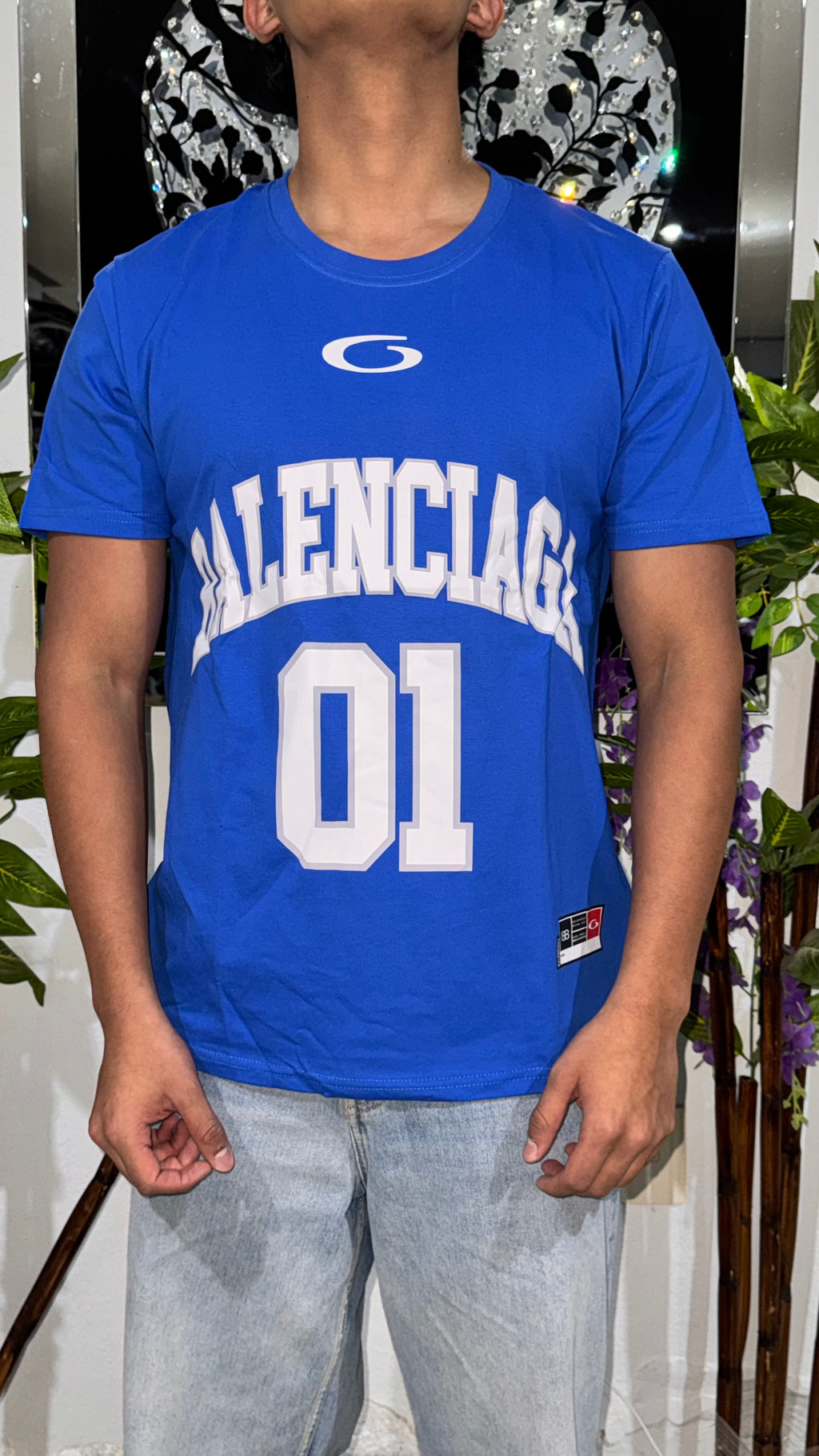 Balenciaga Blue Tee