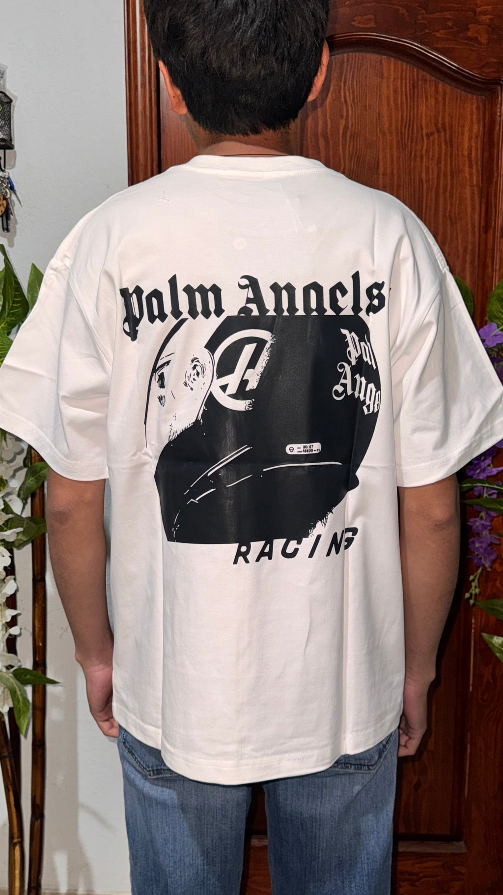 Palm Angels Racing White