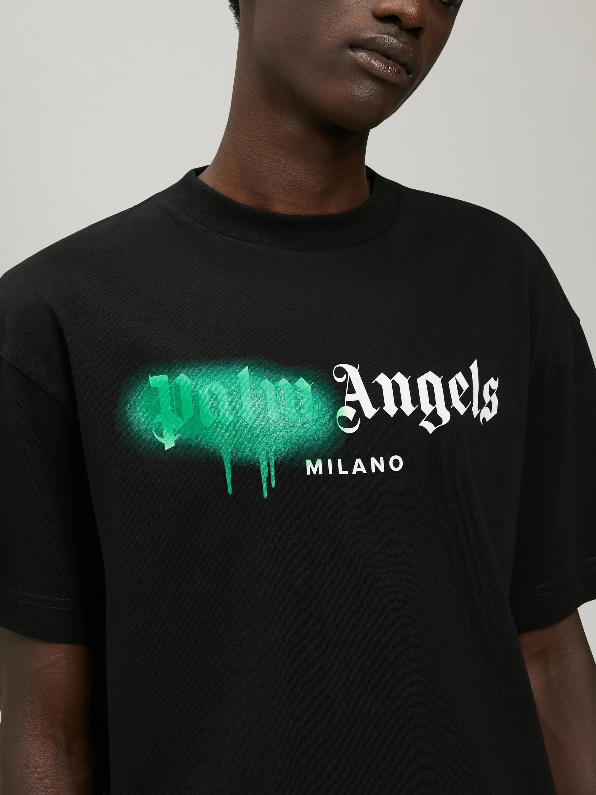 Palm Angels Tee Green