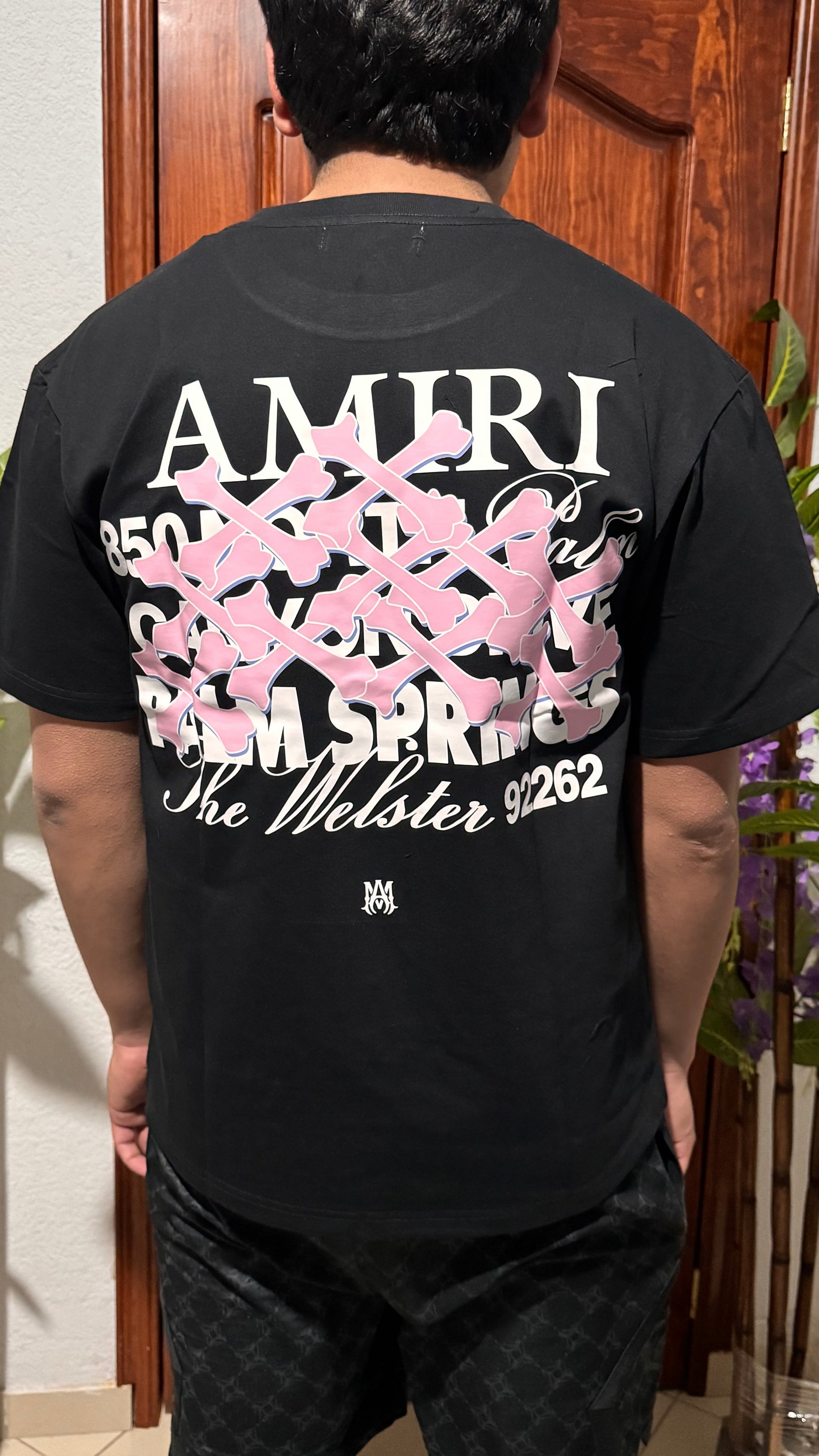 Amiri “The Welster” black/pink