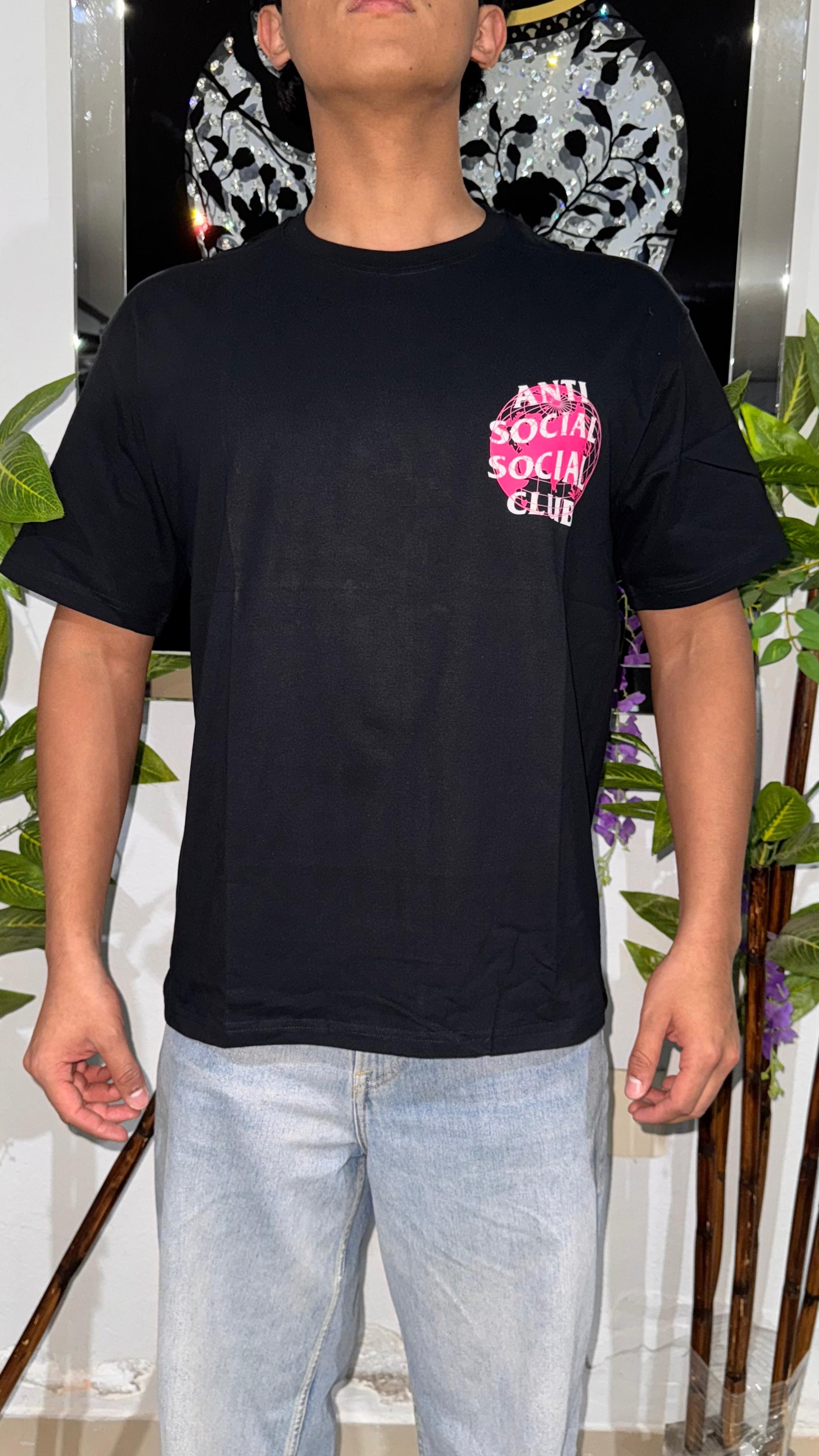 Anti Social Social Club pink