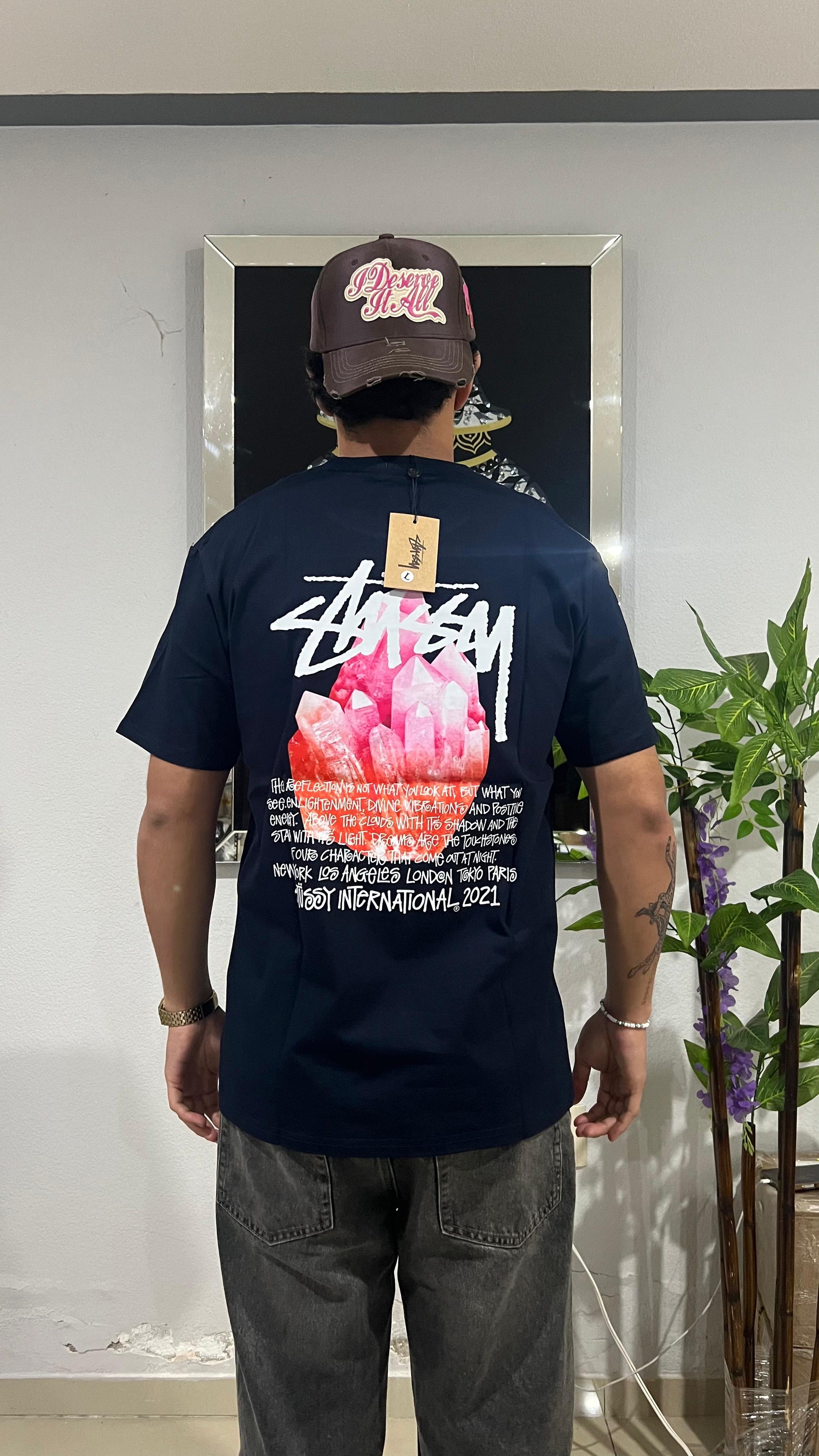 Stussy Tee Diamond Black