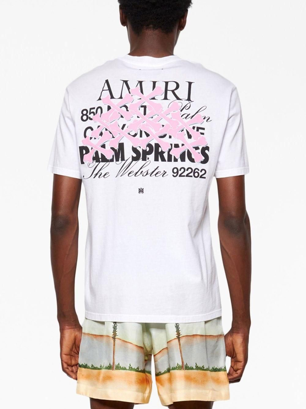 Amiri Pink tee