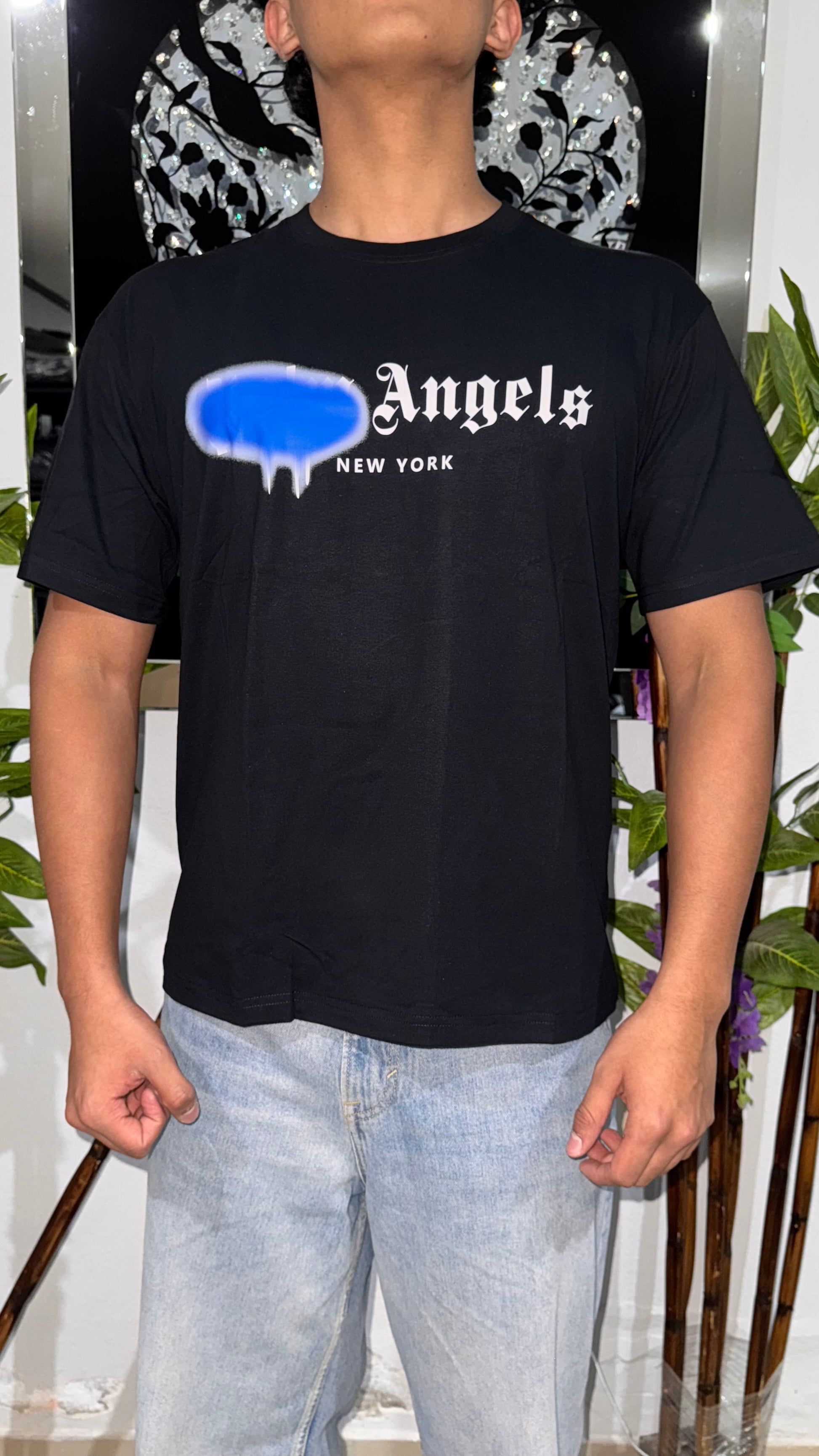Palm Angels Blue Black