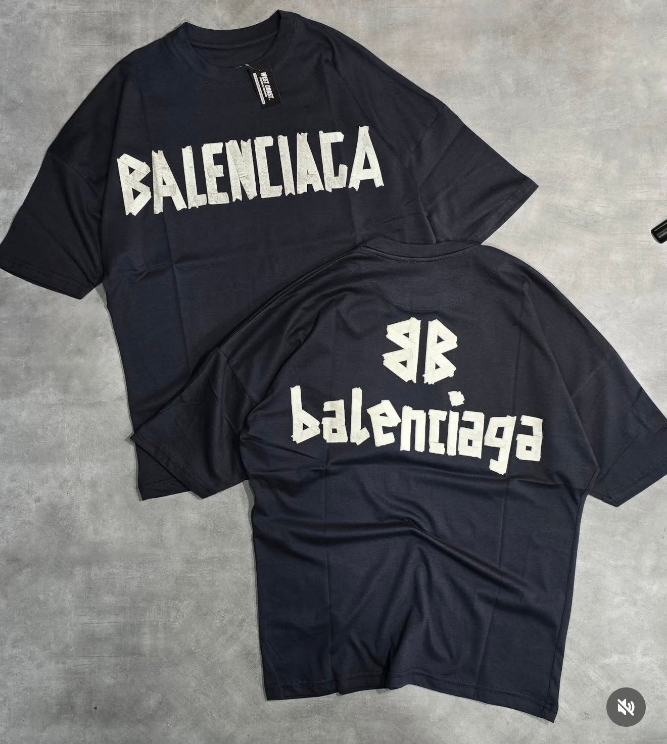 Balenciaga Logo black