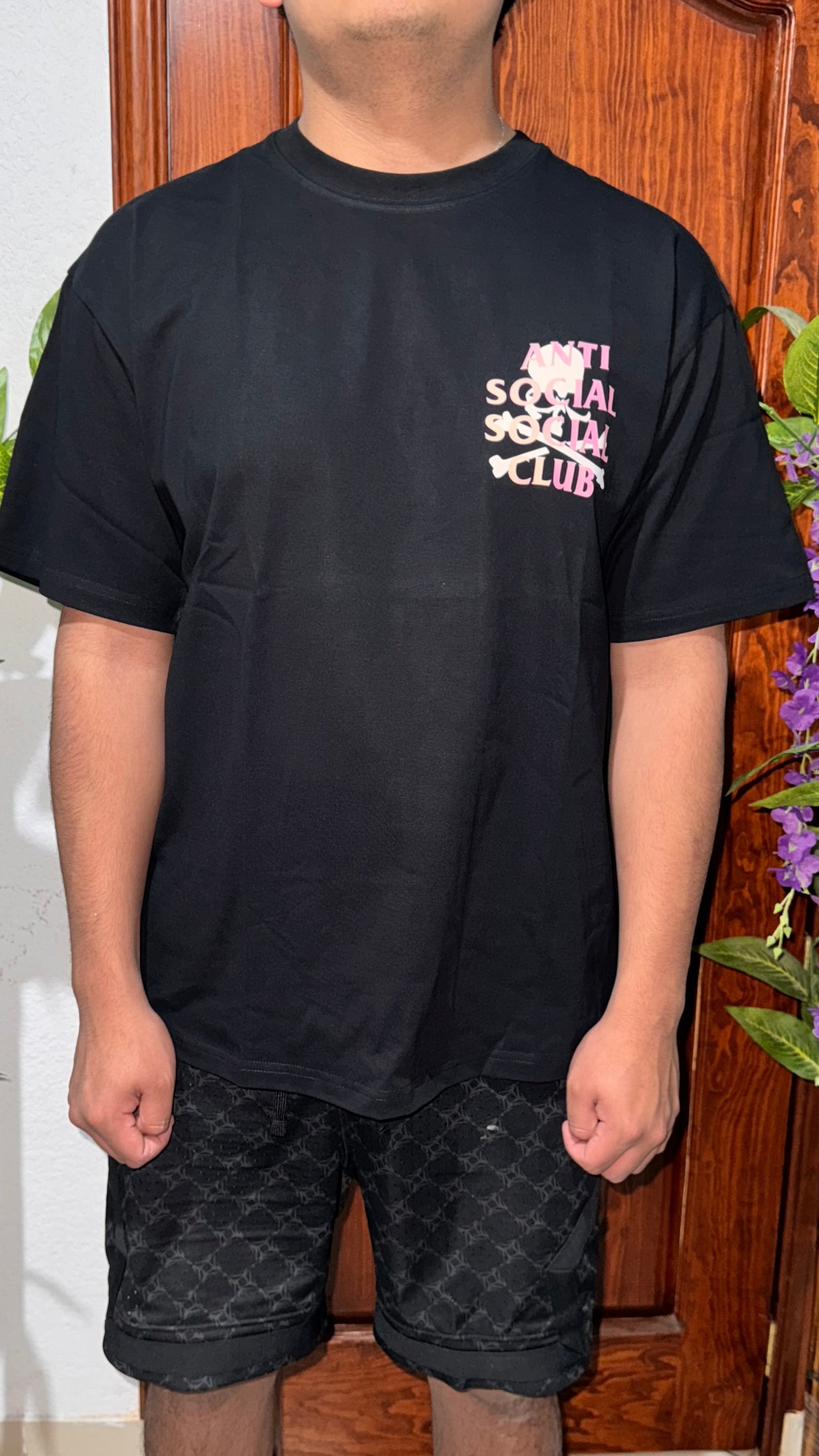 Anti Social Social club Pink/Black