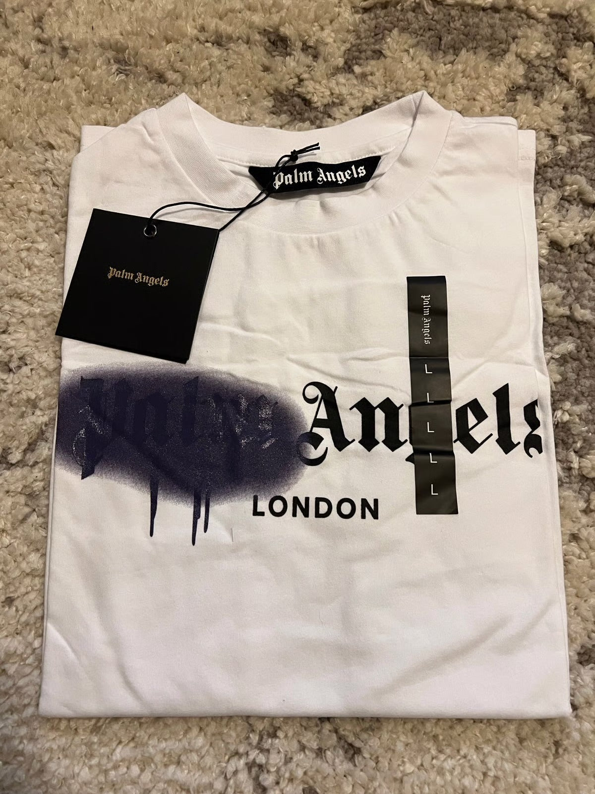 Palm Angels White Tee