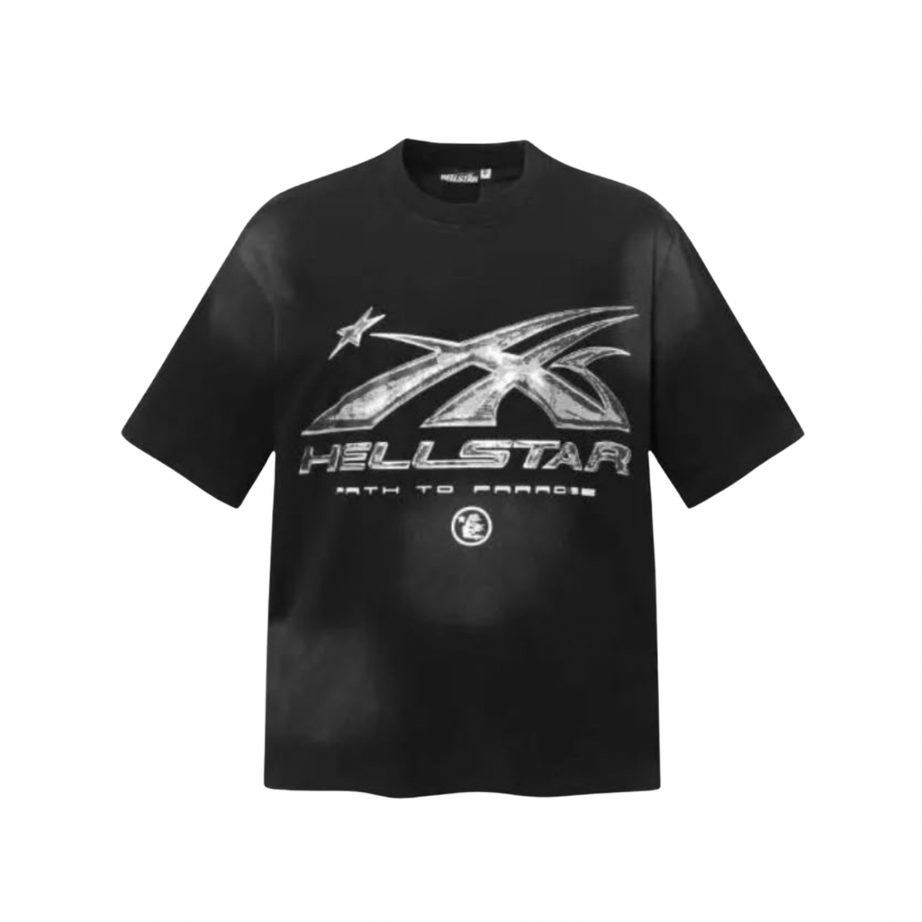 Hellstar Sports Gel Logo Tee Black